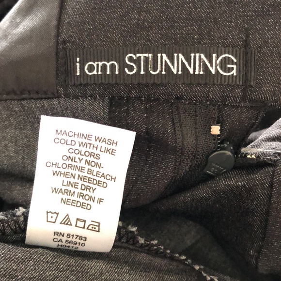 Maurices Ladies NWT Dress Pants Size 15/16 Dark Grey 10/10 - Picture 9 of 9